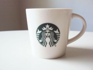 Starbucks Espresso Mug White 3oz Ceramic Demitasse Cup 2015 Retired