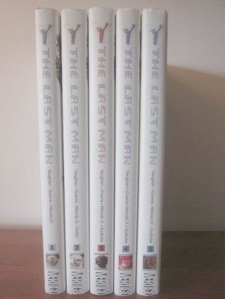 Y The Last Man Deluxe Edition Vol.  1 - 5 Hardcovers Complete Series