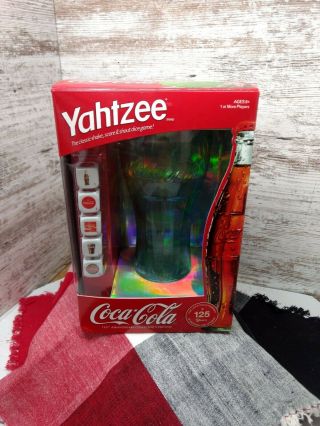 Yahtzee Coca - Cola 125th Anniversary Collector 