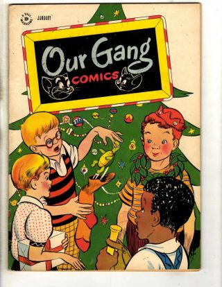 Our Gang Comics 30 Fn/vf 1947 Dell Golden Age Comic Book Christmas Cover Jl3