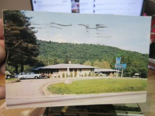 Vintage Old Postcard North Carolina Asheville Cort Motel Roadside Motor Court
