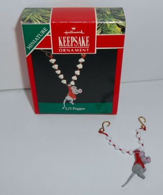 Hallmark Miniature Ornament 1991 Li 