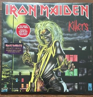 Iron Maiden - Killers Lp [vinyl New] 180gm Record Album Album Art