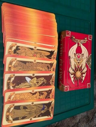 Cardcaptor Sakura; The Clow Tarot 52 - Card Set With Plastic Case