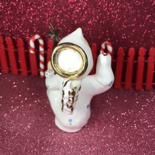 Vtg Shafford Angel Baby Boy In Nightgown With Star Wand Christmas Figurine Japan 3
