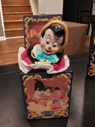 Enesco Walt Disney Pinocchio 50th Anniversary Musical Jack - in - the - Box 2