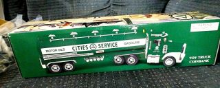 Cities Service Oil/gas Toy Truck Coin Bank,  Lube Oil Legends 10 Series Citgo