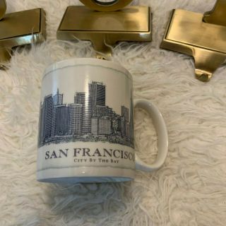 Starbucks Mugs San Francisco Architect Series 2006 City By The Bay Coffee Mug