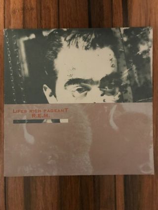 Rem R.  E.  M.  Life’s Rich Pageant Vinyl Lp 1986 Elps4550