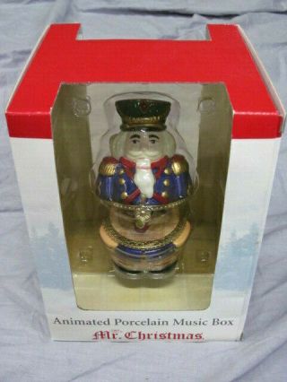 Mr.  Christmas 2006 Animated Nutcracker Music Box,  Plays Dance Sugar Plum Fairy