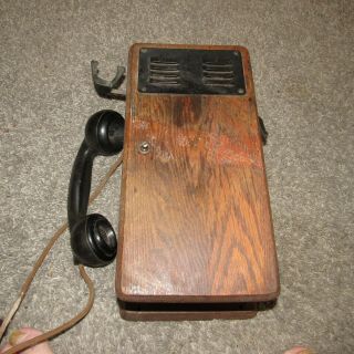 Vintage Wall Phone Telephone Handset T.  R & S Co.