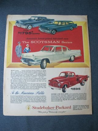 1958 Studebaker - Packard A Spring Parade for the American Weekly Brochure 2
