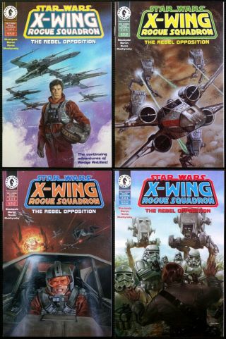 Star Wars: X - Wing Rogue Squadron 1 - 35 Complete set Dark Horse Comics 1995 2