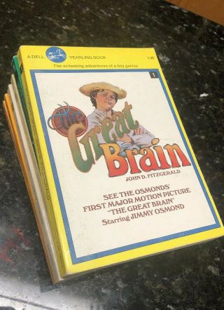 Vintage The Complete Great Brain 1 - 7 Pb John D Fitzgerald Set