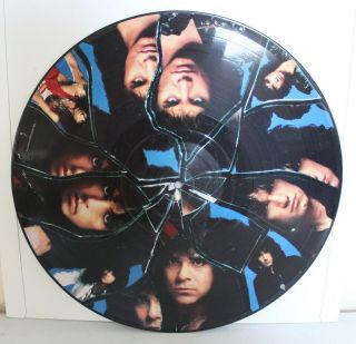 KISS Crazy Nights LP Picture Disc (1987) U.  S.  Pressing / Limited Edition 2