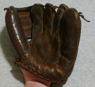 Vintage Mm4 Rawlings Baseball Glove - Mickey Mantle Autograph Major League