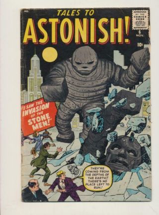 Tales To Astonish 6 (1959) I Saw The Invasion Of The Stone Men 5.  5
