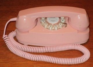 2007 Crosley Pink Princess Phone With Mock Rotary Dial/ Push Button