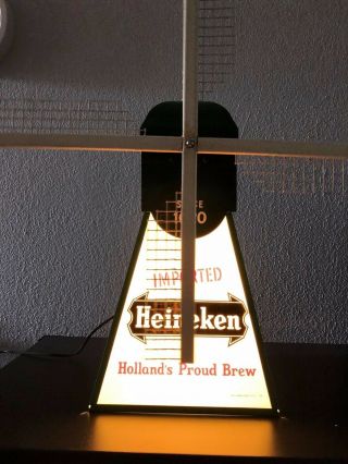 Heineken Beer Lighted Windmill
