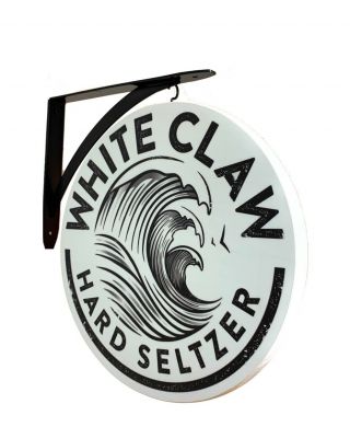 White Claw Double Sided Pub Sign
