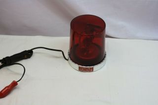 Vintage Vita Lite Red Rotating Emergency Light Federal Sign & Signal