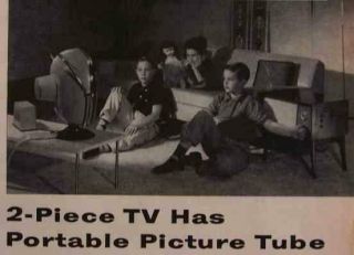 Philco Predicta Tv 1958 Vintage Test Report Review