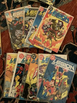 Legion Of - Heroes 1 - 63 Near Complete Set Levitz Giffen Dc Comics 1984