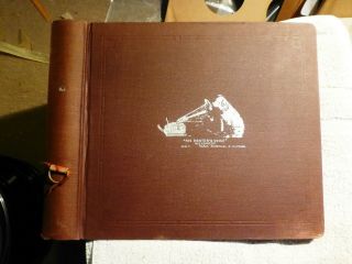 1910 - 14 Album For Vtla Victrola 10 " Record Storage Letter B