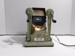 Vintage Minette Editor Viewer Eight 8mm Table - Film Projector Bulb Japan