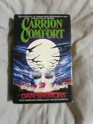 Carrion Comfort By Dan Simmons (hardback,  1989)