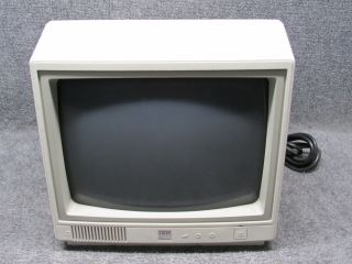 Vintage Ibm 4863 13 " Pc Jr Color Lcd Display Monitor