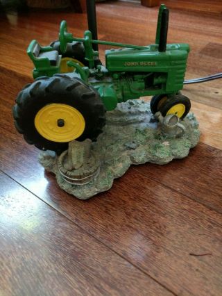 John Deere Tractor Lamp with shade 15 inches high from 1999 in 2