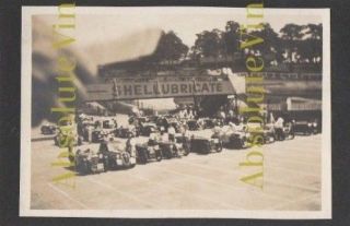 Old Motor Racing Photo Light Car Startline Brooklands Circuit Vintage 1930s