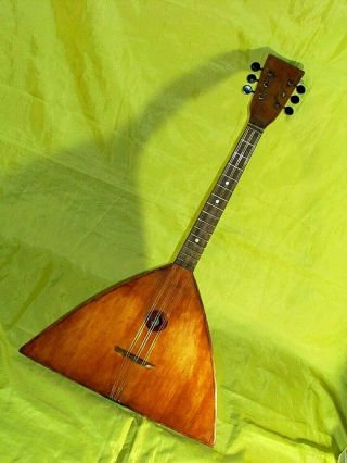 Vintage Chernihiv Balalaika 6 String Named After Pavel Postyshev G - 7