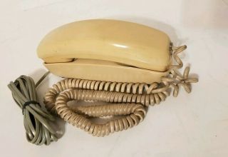 Vintage Bell System/western Electric Trimline Push Button Beige Telephone 1985