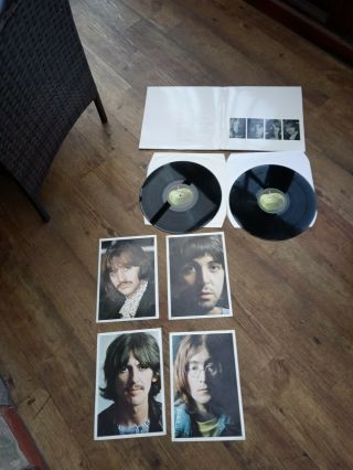 The Beatles White Album Iconic 2 X Vinyl Lp Record Pmc7067 With 4 Photos Read