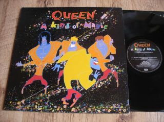 Queen,  A Kind Of Magic,  Uk Emi Vinyl Lp/1986,  Freddie Mercury/classic Arena Rock