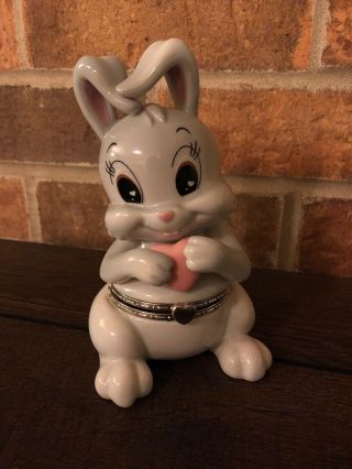 Bradford Exchange | Some Bunny Loves You |porcelain Music Box For Daughter