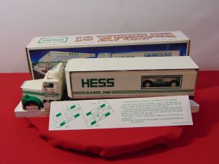 1992 Hess 18 Wheeler And Racer Porsche Nib