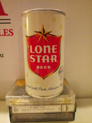 Lone Star Beer Pull Tab Beer Can Lone Star Brewing Co.  San Antonio,  Tx & Oklahoma