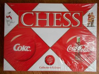 Coca Cola Vs Coke Chess Game In Collectors Edition