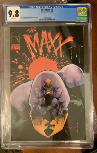 The Maxx 1 Cgc 9.  8 First Issue Graded