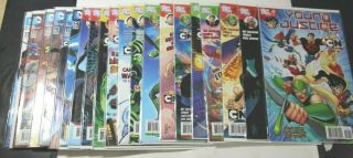 Young Justice 0 1 - 21 Complete - As Seen On Cartoon Network - 2011 Dc Comics