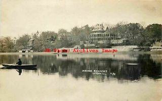 Il,  Oregon,  Illinois,  Rppc,  River Residence,  Exterior View,  1910 Pm,  Photo No 80