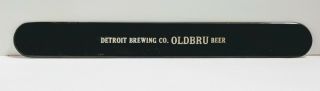 Detroit Brewing Co.  Old Bru Beer Bakelite Foam Scraper