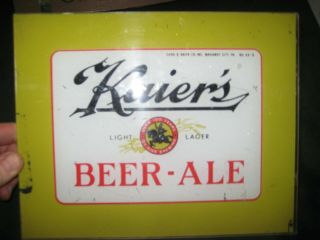 Kaiers Light Lager Beer Ale Sign 10 " By 8 "