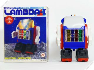 Horikawa Yonezawa Masudaya Lambda - I Tv Robot Tin Japan Taiwan Vintage Space Toy