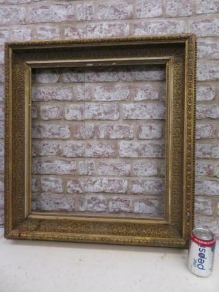 Really Old Picture Frame Antique Fits A 20 Inch X 18 " Painting