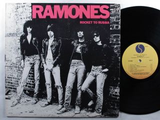 Ramones Rocket To Russia Sire Lp Vg,  /vg,