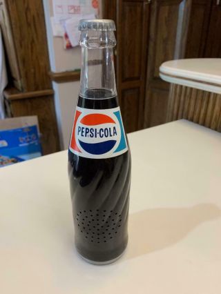 Vtg Novelty Pepsi Cola Bottle Does Not Work Am Transistor Radio